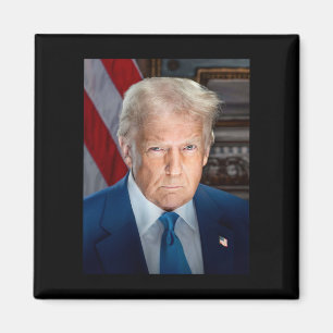 Official White House Portrait Donald J Trump 2025 Magnet
