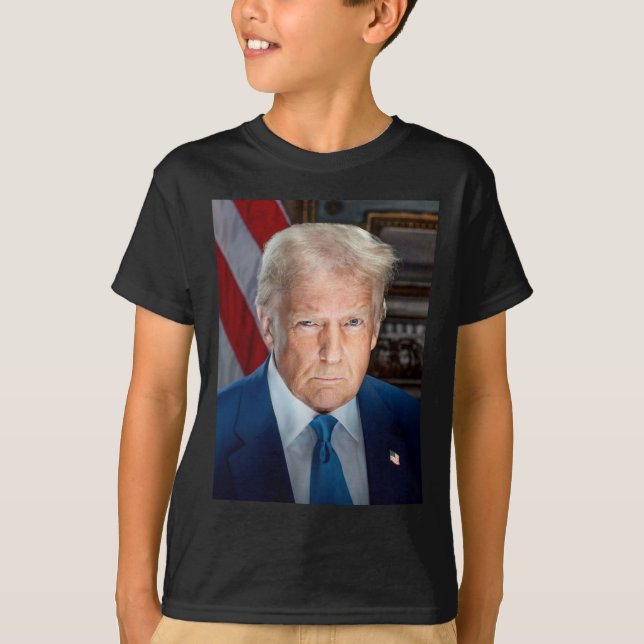 Official White House Portrait Donald J Trump 2025  T-Shirt (Front)