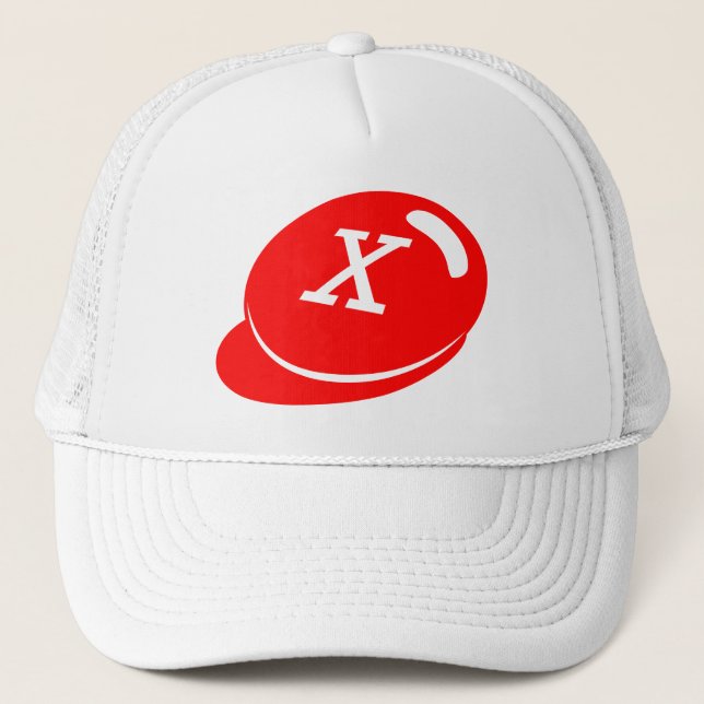 Official X-OUT (White Hat) Trucker Hat (Front)