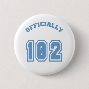 Officially 102 6 cm round badge