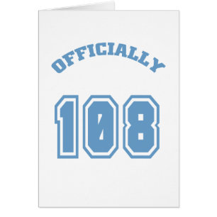Officially 108