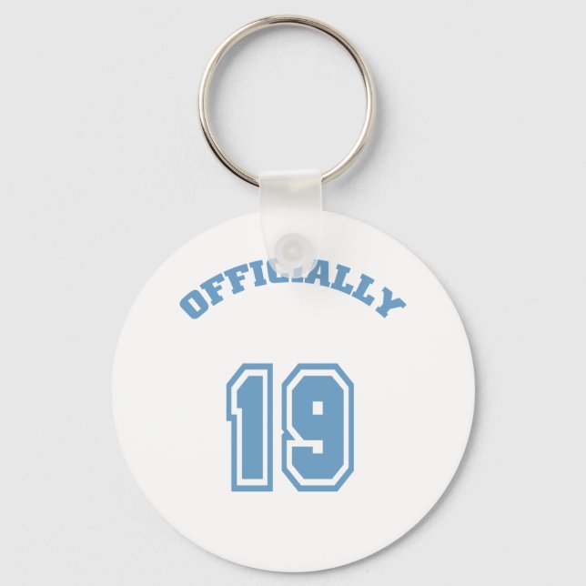 Officially 19 key ring (Front)