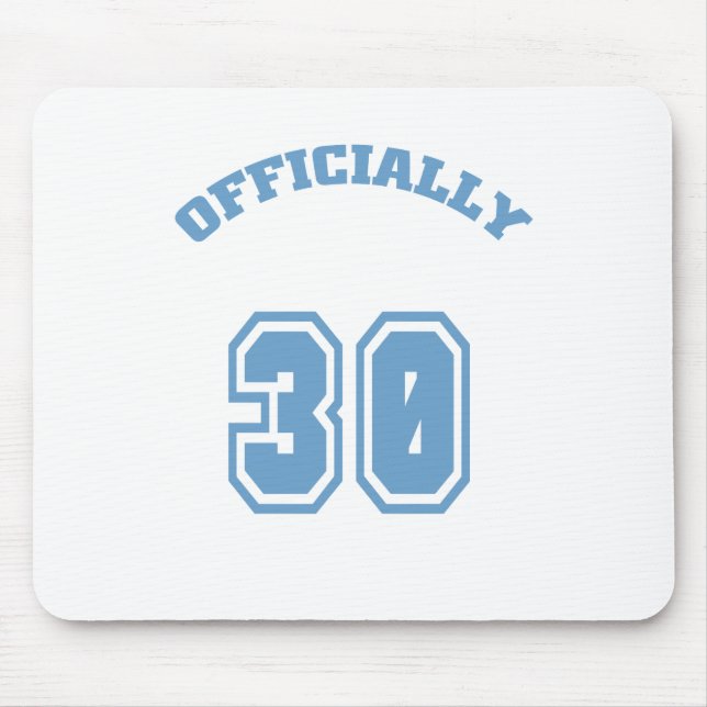 Officially 30 mouse pad (Front)