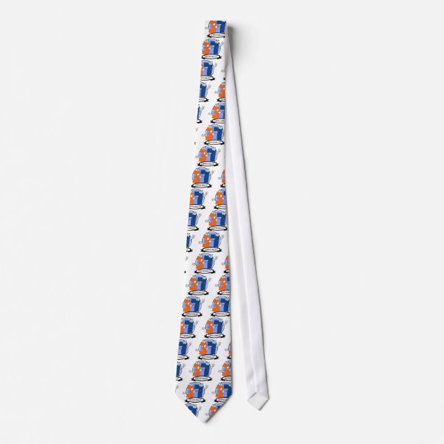 Officially 37 Birthday Banner Tie (Front)