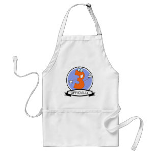 Officially 3 Birthday Banner Standard Apron