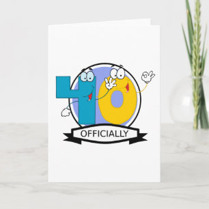 Officially 40 Birthday Banner Card