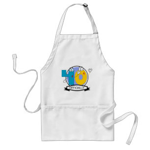 Officially 40 Birthday Banner Standard Apron