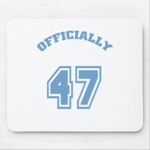 Officially 47 mouse pad