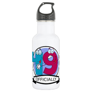 Officially 49 Birthday Banner 532 Ml Water Bottle