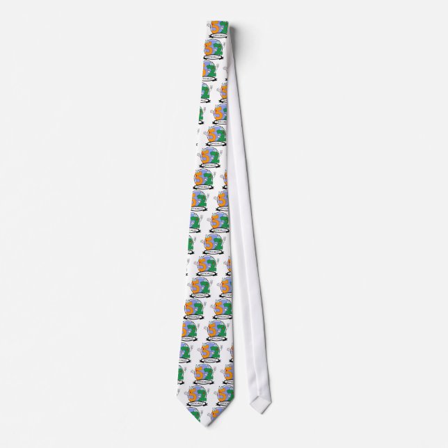 Officially 52 Birthday Banner Tie (Front)