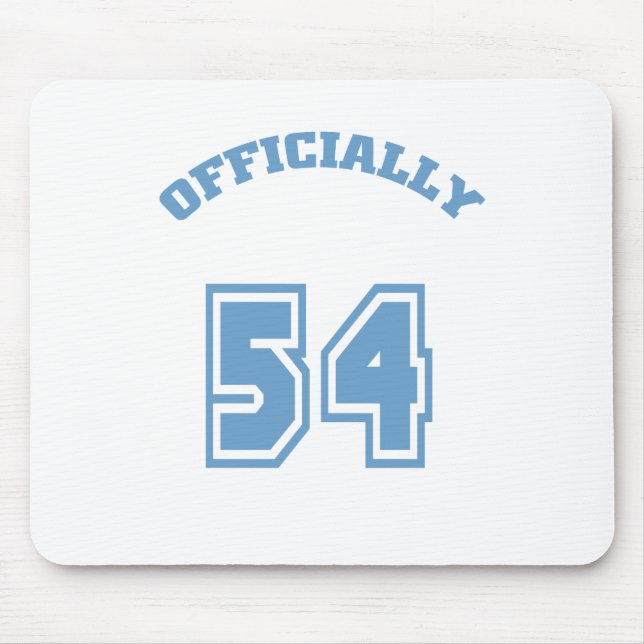 Officially 54 mouse pad (Front)