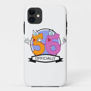 Officially 56 Birthday Banner Case-Mate iPhone Case