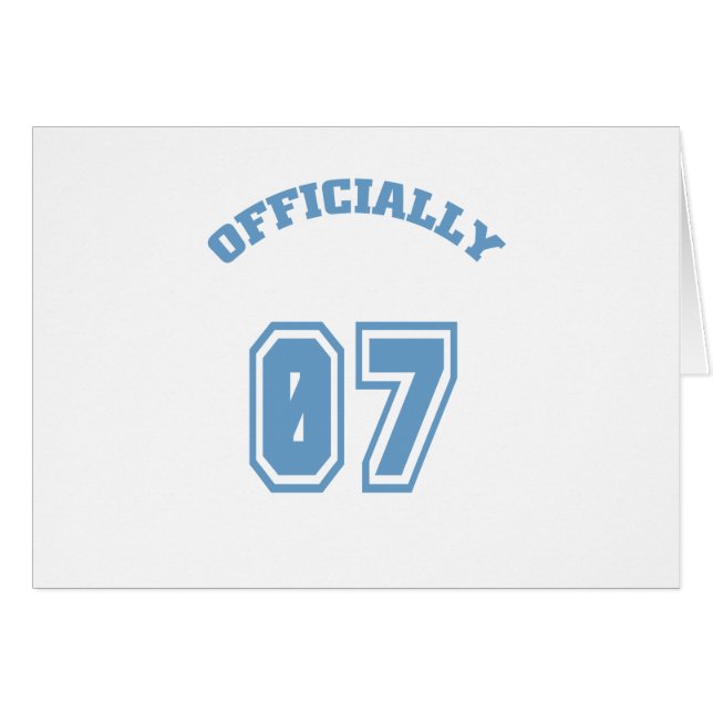 Officially 7 (Front Horizontal)