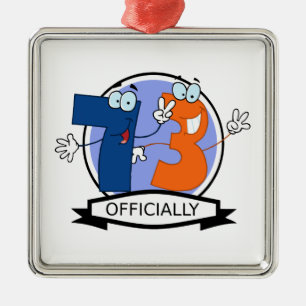 Officially 73 Birthday Banner Metal Tree Decoration