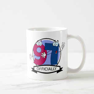Officially 97 Birthday Banner Coffee Mug