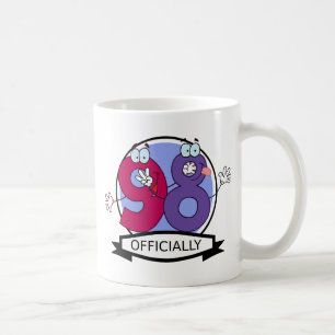 Officially 98 Birthday Banner. Coffee Mug
