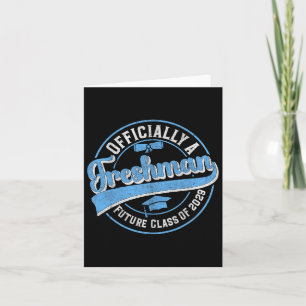 Officially A Freshman Cl Of 2029 First Day Of 9th Card