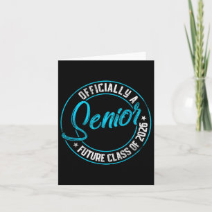 Officially A Senior Future Cl 2026 Back School Vin Card