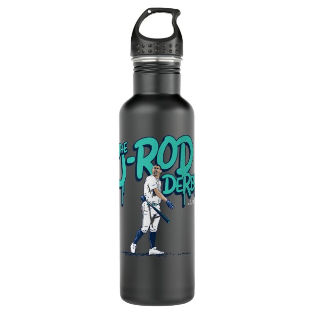 Officially Licensed - Julio Rodriguez The J-Rod De 710 Ml Water Bottle (Front)