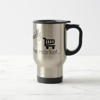 Officially off the Market- Funny Wedding Design Travel Mug