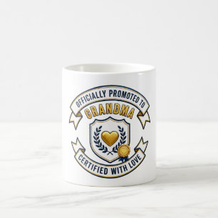 Officially Promoted to Grandma Coffee Mug