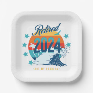 Officially Retired 2024 Paper Plate