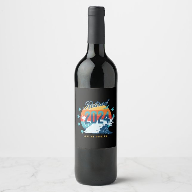 Officially Retired 2024 Wine Label (Front)
