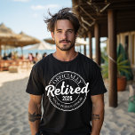 Officially Retired 2025 Not My Problem Anymore T-Shirt<br><div class="desc">Best Retirement Gifts For Nurse,  Doctor,  Boss,  Coworker,  Colleague - Retired 2025 Not My Problem Anymore.</div>