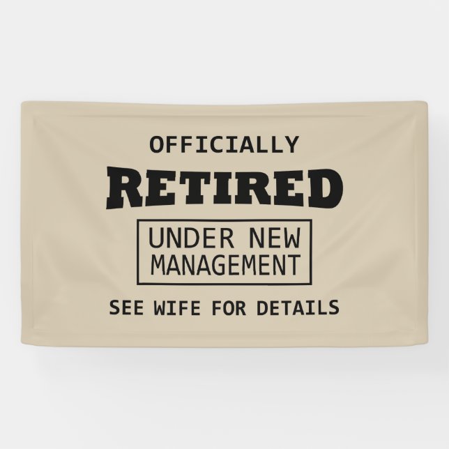 officially retired under new management banner (Horizontal)