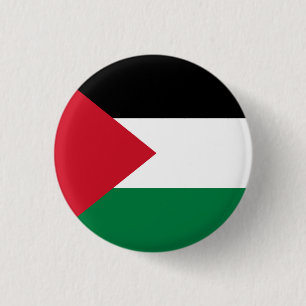 officially the State of Palestine country flag 3 Cm Round Badge