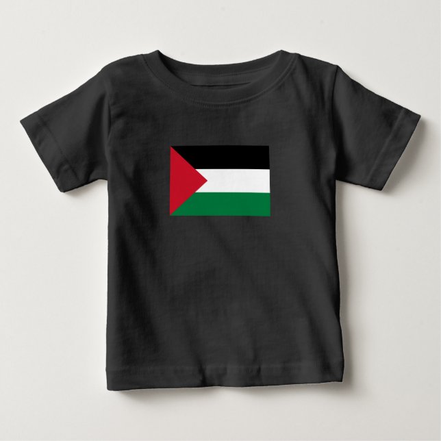 officially the State of Palestine country flag Baby T-Shirt (Front)