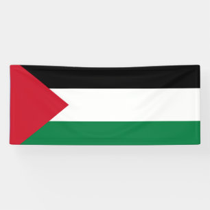 officially the State of Palestine country flag Banner