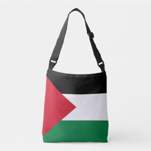 officially the State of Palestine country flag Crossbody Bag