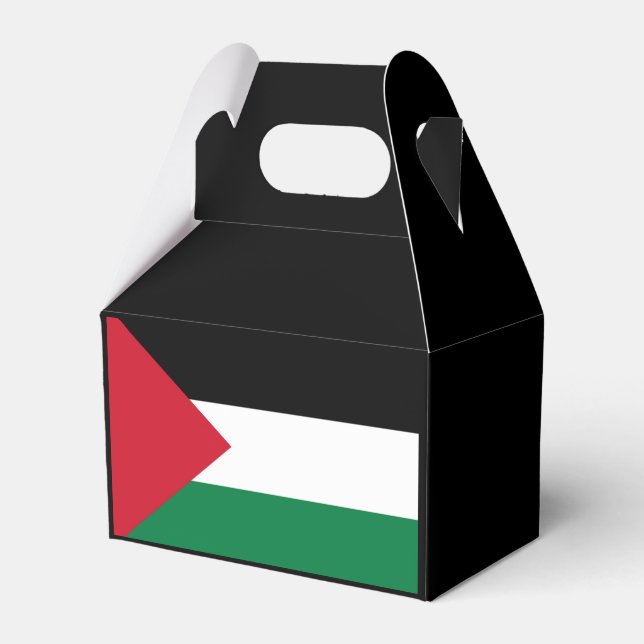 officially the State of Palestine country flag Favour Box (Front Side)