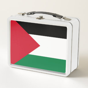 officially the State of Palestine country flag Metal Lunch Box