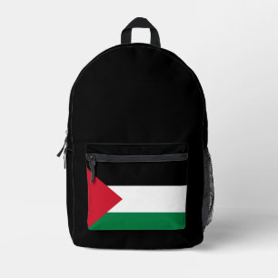 officially the State of Palestine country flag Printed Backpack