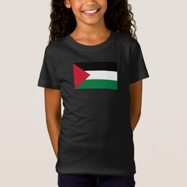 officially the State of Palestine country flag T-Shirt (Front)