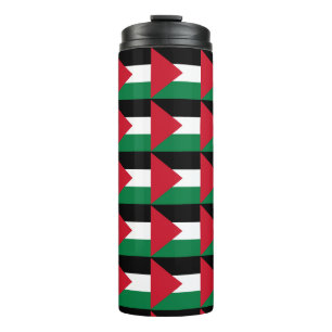 officially the State of Palestine country flag Thermal Tumbler