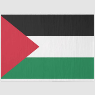 officially the State of Palestine country flag Tissue Paper