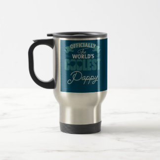 Officially The World's Coolest Pappy Ever Travel Mug