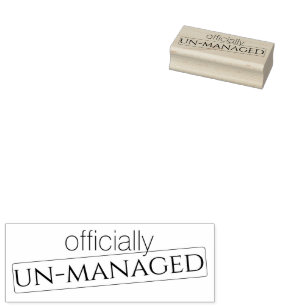 Officially un-managed retirement out of home rubber stamp