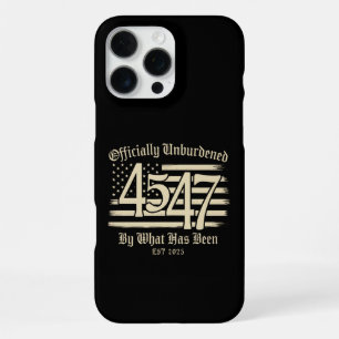 Officially Unburdened By What Has Been Trump 45 47 iPhone 16 Pro Max Case