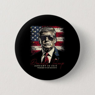 Officially Unburdened By What Has Been Trump Victo 6 Cm Round Badge