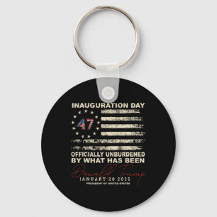 Officially Unburdened By What Has Been Trump Victo Key Ring