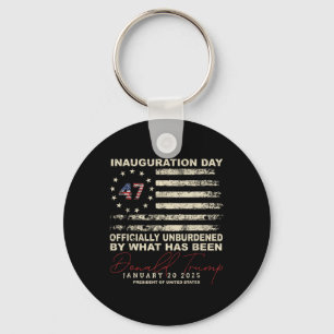 Officially Unburdened By What Has Been Trump Victo Key Ring