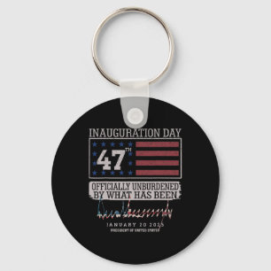 Officially Unburdened By What Has Been Trump Victo Key Ring