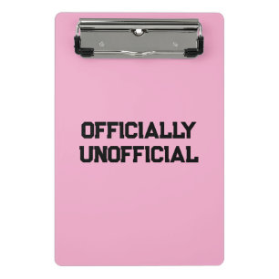 Officially Unofficial Mini Clipboard