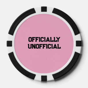 Officially Unofficial Poker Chips