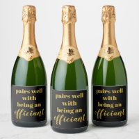 Officiant Proposal Gift Will You Marry Us Wine