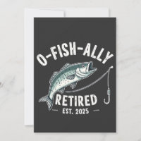 Offishally Retired est 2025 Fisher Dad Retirement